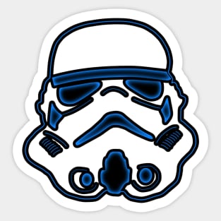 helmet glow Sticker